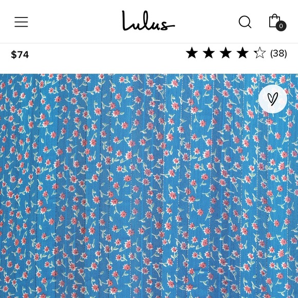 Lulu’s Royal Blue Midi Dress XS - Picture 6 of 6